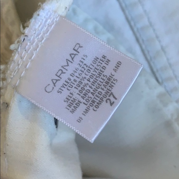 💌bundle3for15%off💌 CUTE WHITE SUMMER JEAN SKIRT - Picture 3 of 3